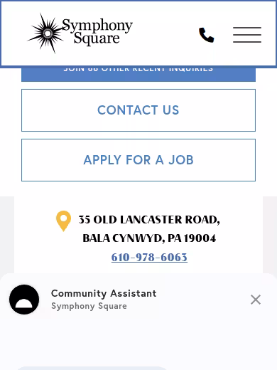 Symphony Square website