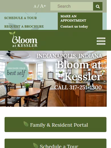 Bloom at Kessler website
