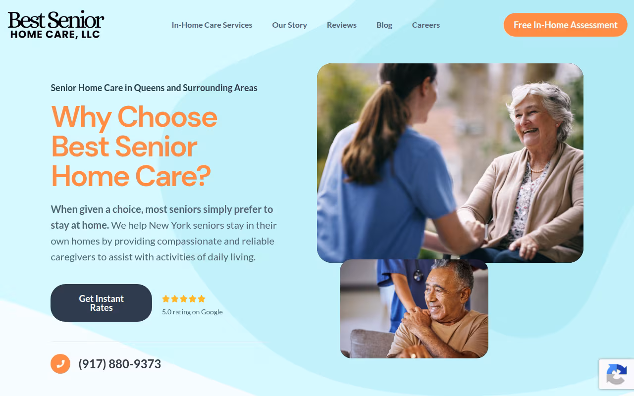 Best Senior Home Care website