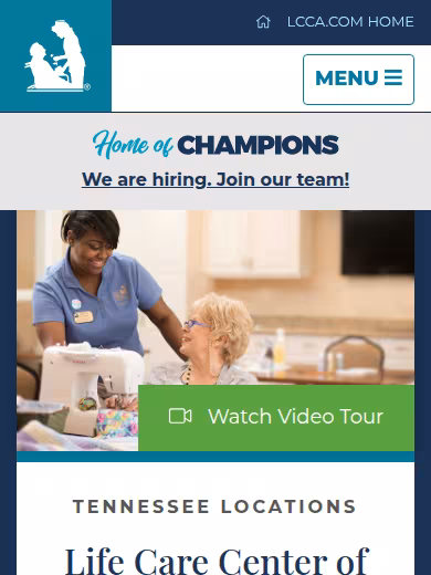 Life Care Center of Old Hickory Village website