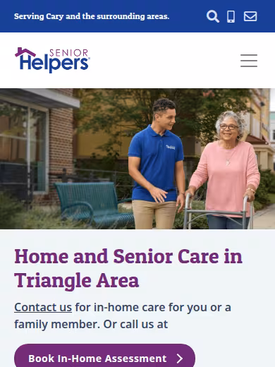 Senior Helpers website