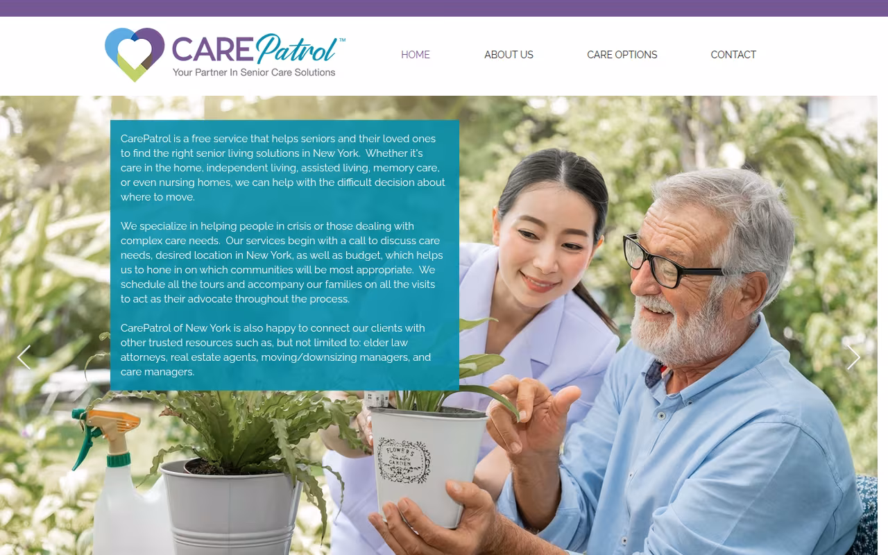 CarePatrol of Manhattan website
