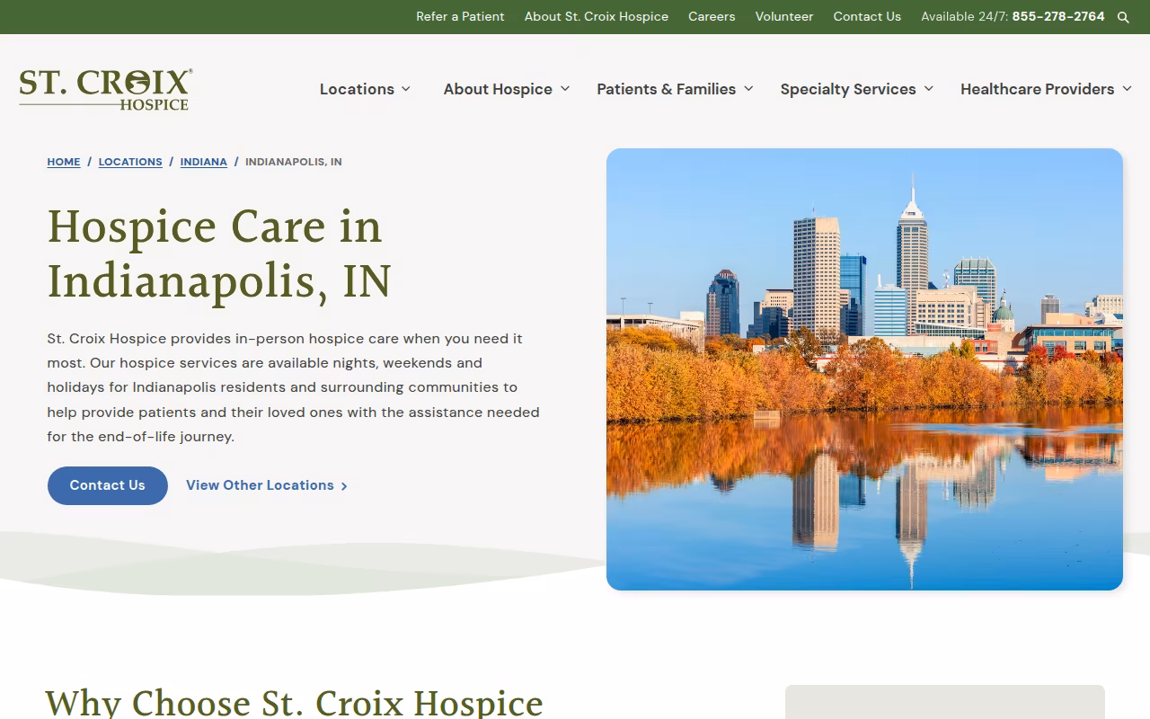 St. Croix Hospice website