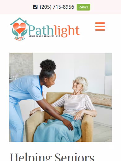 Pathlight Seniorcare Services website
