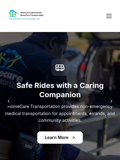 HomeCare Connections LLC website