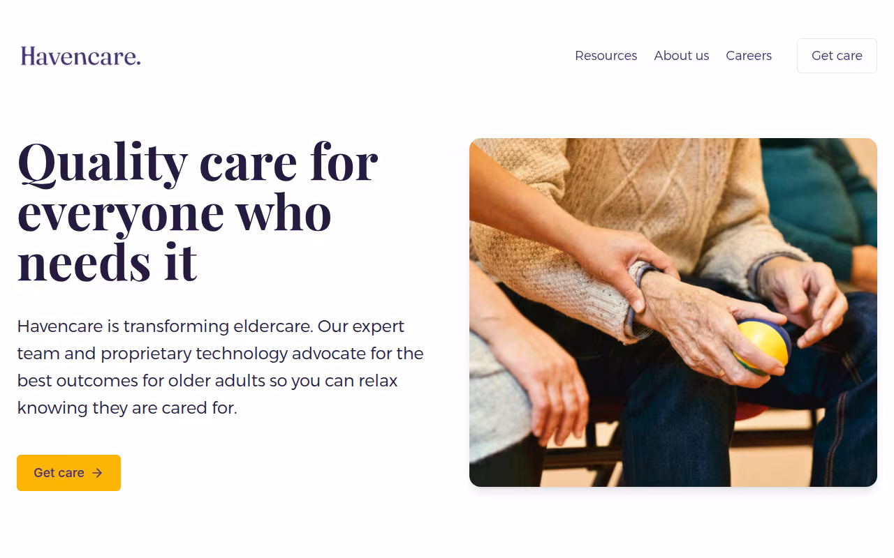 Havencare website