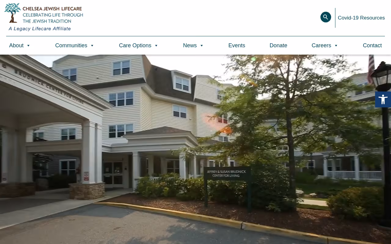 Chelsea Jewish Lifecare website