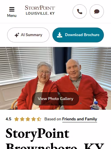 StoryPoint Brownsboro website