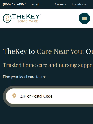 The Key - Formerly 123 Home Care website