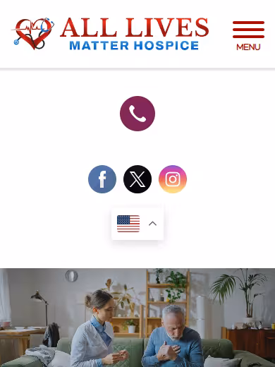 All Lives Matter Hospice website
