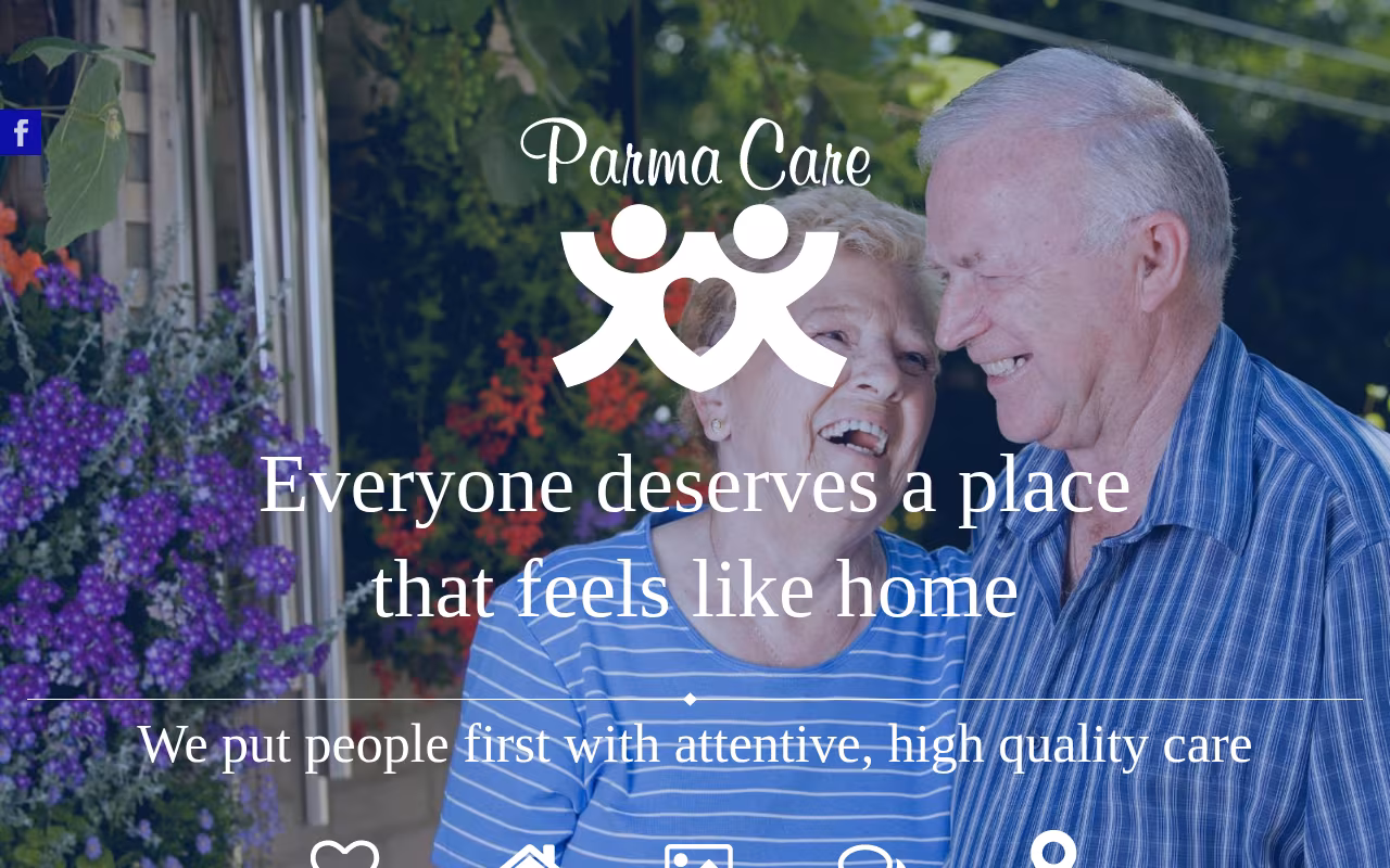 Parma Care Center website