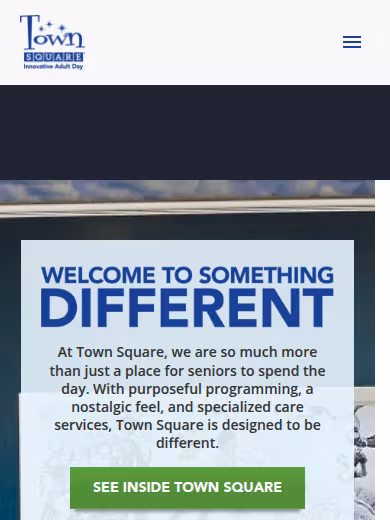 Town Square at Marlton - Adult Day Care website