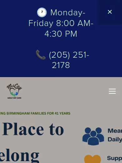 McCoy Adult Day Care website