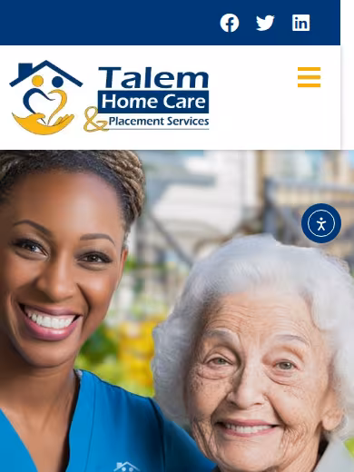 Talem Home Care & Placement Services of Milwaukee WI website