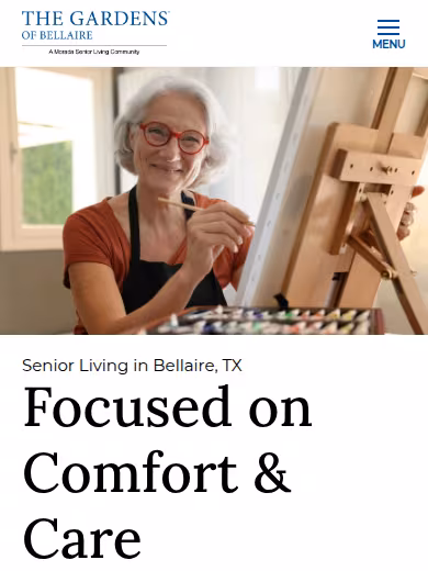 The Gardens of Bellaire website