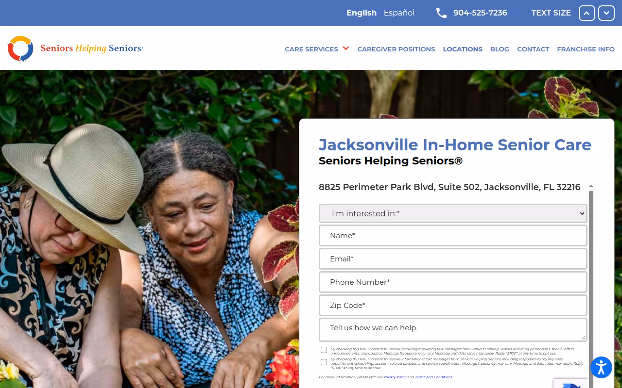 Seniors Helping Seniors website