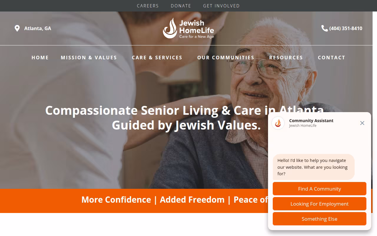 Jewish HomeLife website