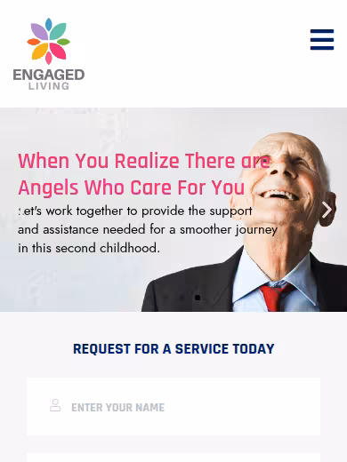 Engaged Living Seniors website