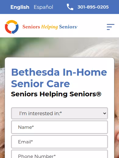Seniors Helping Seniors website