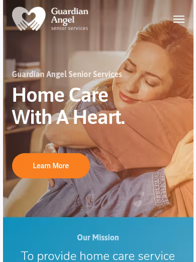 Guardian Angel Senior Services Greater Boston website