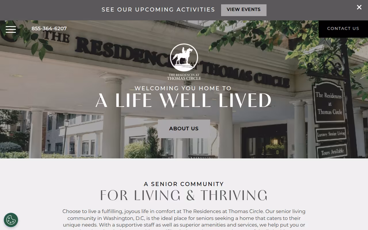The Residences at Thomas Circle website