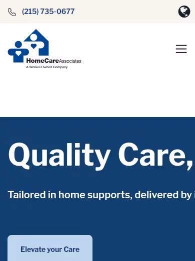 Home Care Associates website