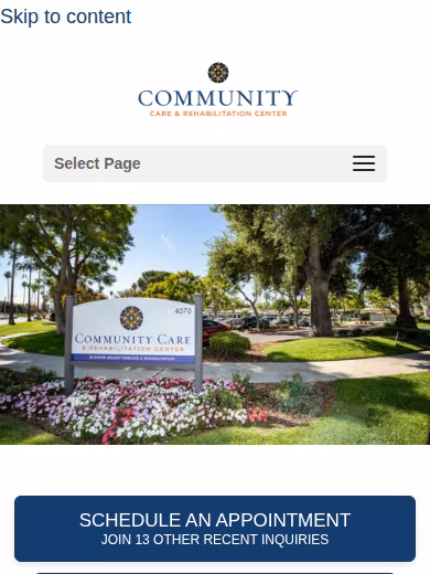 Community Care & Rehabilitation Center website