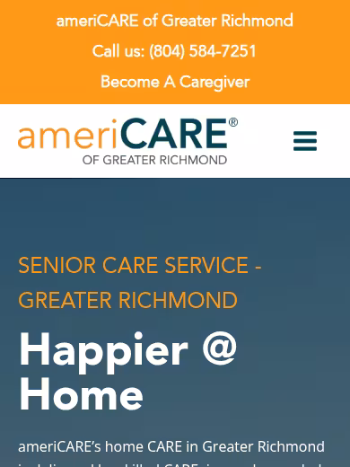ameriCARE of Greater Richmond website