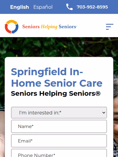 Seniors Helping Seniors Metro Springfield website
