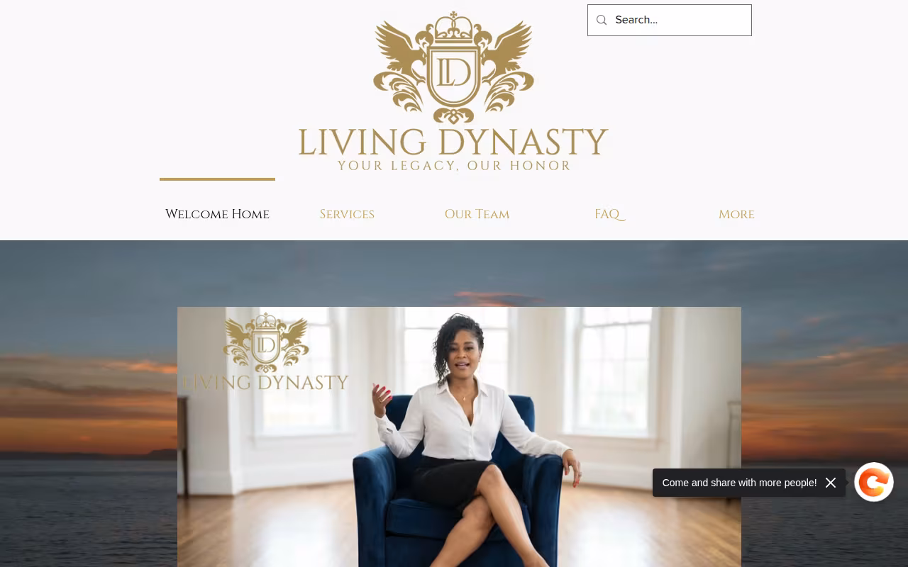 The Living Dynasty website