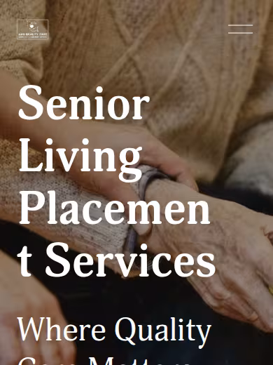AMG Quality Care website