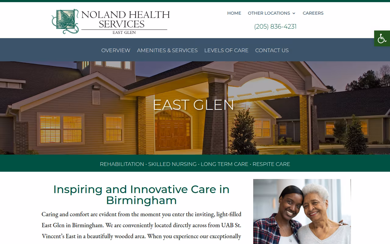 East Glen website