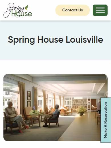 The Spring House at Louisville website