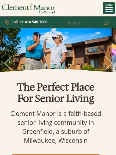 Clement Manor website