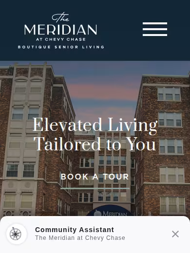 The Meridian at Chevy Chase website