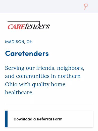 Caretenders website