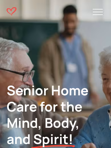 Serving Spirit Home Care website