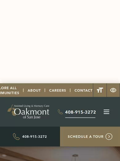 Oakmont of San Jose website