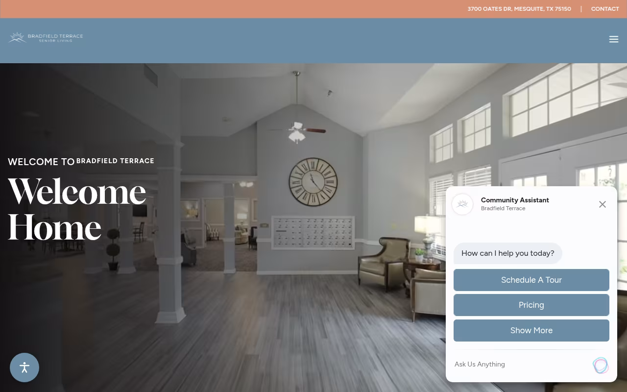Bradfield Terrace website