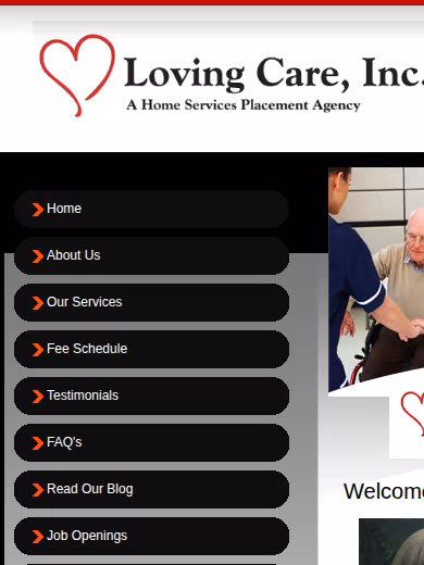 Loving Care, Inc website