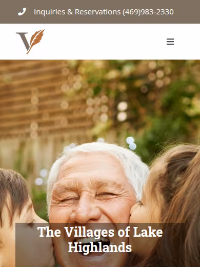 The Villages of Lake Highlands website