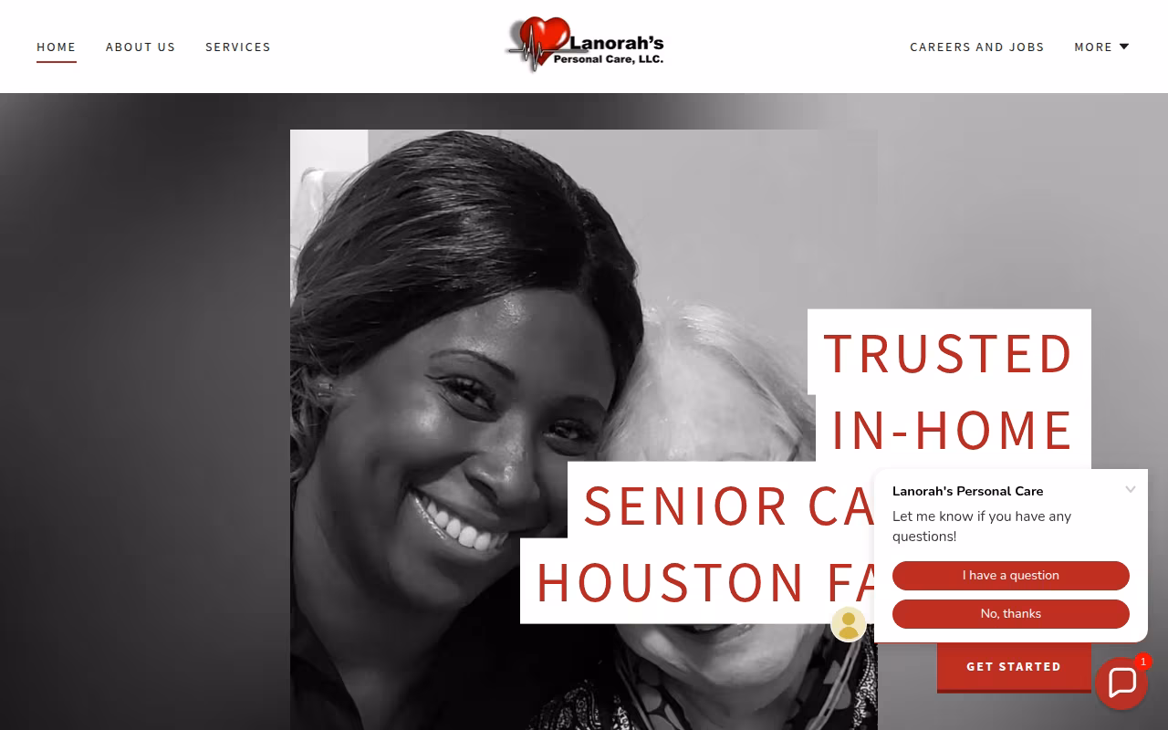Lanorah's Personal Care website