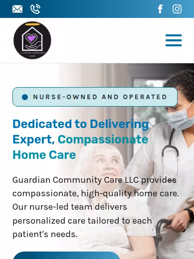 Guardian Community Care, LLC website