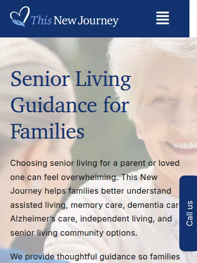 This New Journey website