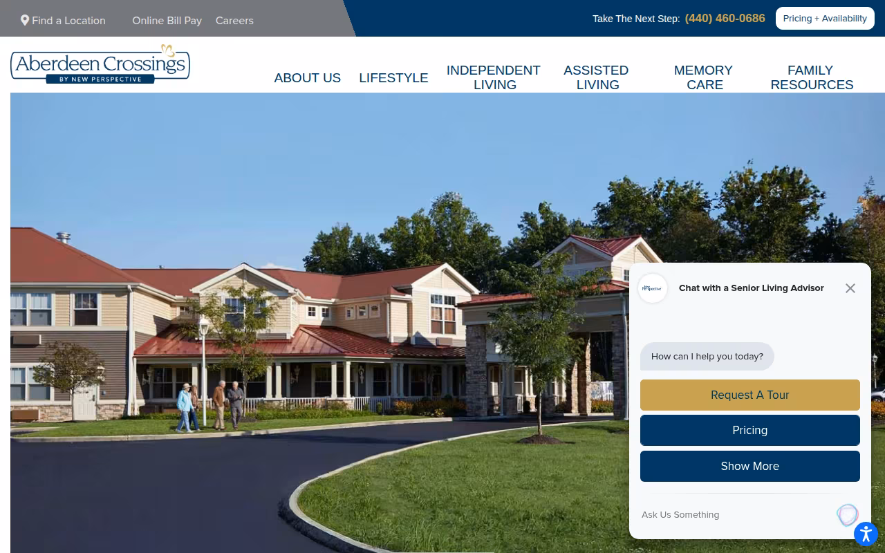 Aberdeen Crossings by New Perspective website