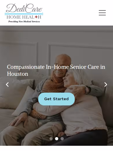 DediCare Home Health, LLC website