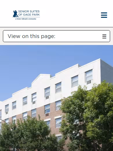Senior Suites of Gage Park website