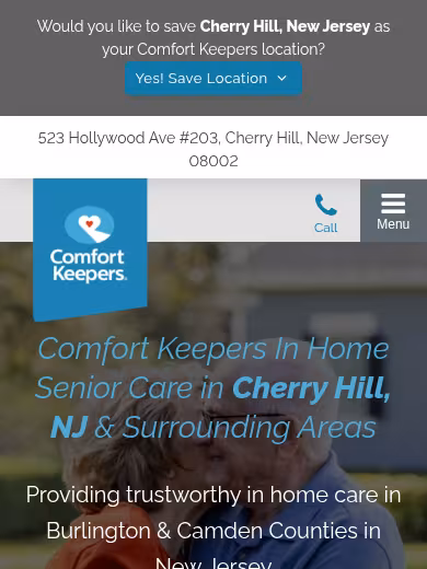 Comfort Keepers Home Care - Cherry Hill, NJ website