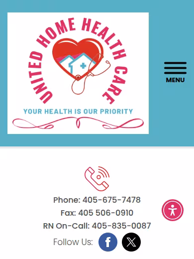 United Home Health Care website