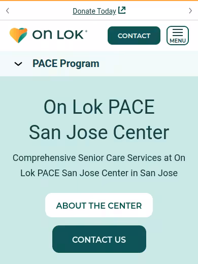 On Lok PACE San Jose Center website